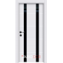 Интериорна врата VD12-2 (остъкляване + 77 € мат или прозрачен)